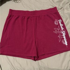 Radiate Happiness Fushia Lounge Shorts